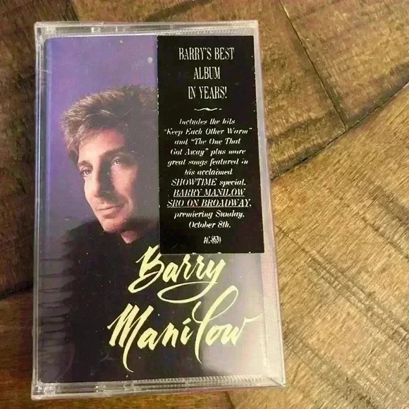 ORIGINAL WRAPPING Vintage 1989, BARRY MANILOW cassette tape - Picture 3 of 3